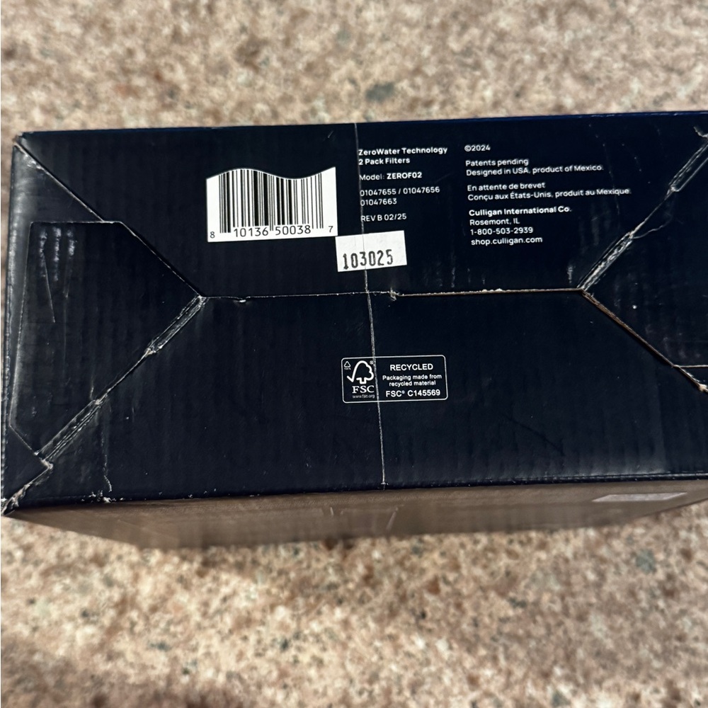 Culligan ZeroWater Replacement Filters - Blue Box - Picture 5 of 5
